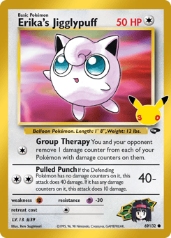 Erika's Jigglypuff z edície 30th Celebration: Classic Collection, karta č.69