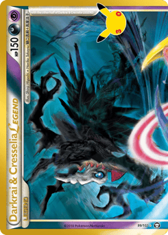 Darkrai & Cresselia LEGEND z edície 30th Celebration: Classic Collection, karta č.99