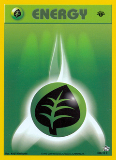 Grass Energy z edície Neo Genesis, karta č.108