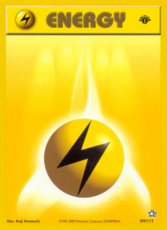 Lightning Energy z edície Neo Genesis, karta č.109