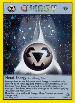 Metal Energy z edície Neo Genesis, karta č.19