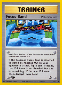 Focus Band z edície Neo Genesis, karta č.86