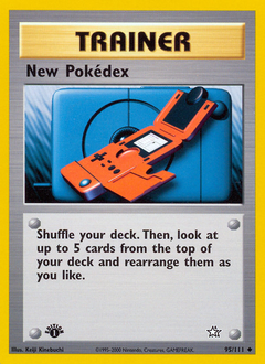 New Pokédex z edície Neo Genesis, karta č.95