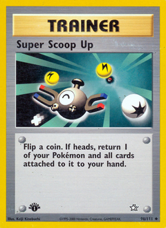 Super Scoop Up z edície Neo Genesis, karta č.98