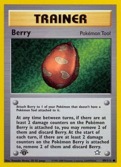 Berry z edície Neo Genesis, karta č.99