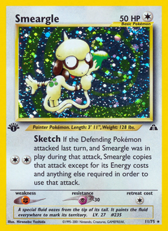 Smeargle z edície Neo Discovery, karta č.11