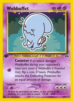 Wobbuffet z edície Neo Discovery, karta č.35