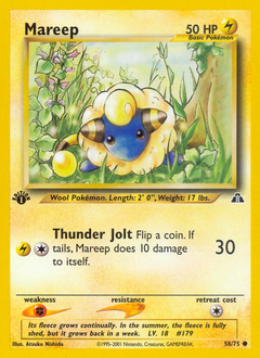 Mareep z edície Neo Discovery, karta č.58