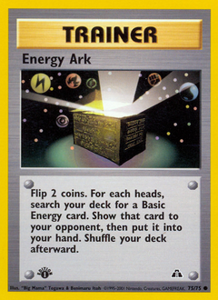 Energy Ark z edície Neo Discovery, karta č.75