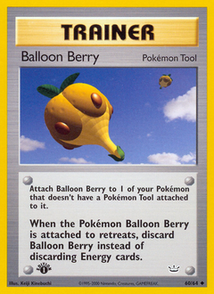 Balloon Berry z edície Neo Revelation, karta č.60