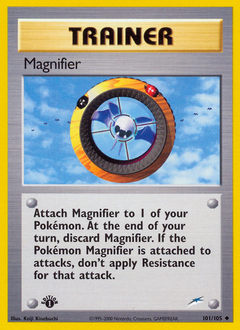 Magnifier z edície Neo Destiny, karta č.101