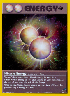 Miracle Energy z edície Neo Destiny, karta č.16
