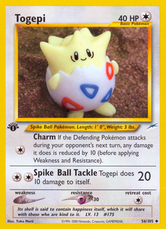 Togepi z edície Neo Destiny, karta č.56