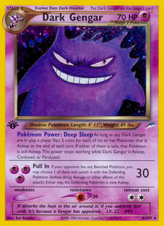 Dark Gengar z edície Neo Destiny, karta č.6