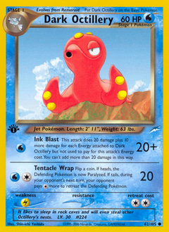 Dark Octillery z edície Neo Destiny, karta č.62