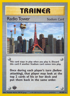 Radio Tower z edície Neo Destiny, karta č.95