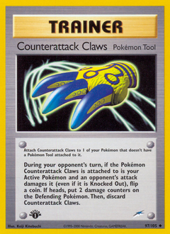 Counterattack Claws z edície Neo Destiny, karta č.97