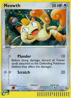 Meowth z edície Nintendo Black Star Promos, karta č.13