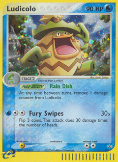 Ludicolo z edície Nintendo Black Star Promos, karta č.20