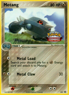 Metang z edície Nintendo Black Star Promos, karta č.23