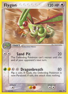Flygon z edície Nintendo Black Star Promos, karta č.25