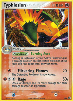 Typhlosion z edície Nintendo Black Star Promos, karta č.34