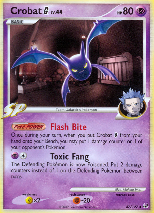 Crobat G z edície Platinum, karta č.47