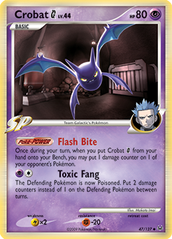 Crobat G z edície Platinum, karta č.47