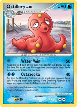 Octillery z edície Platinum, karta č.58
