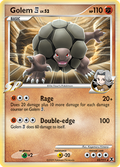 Golem E4 z edície Rising Rivals, karta č.23