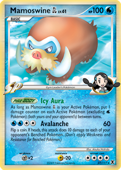 Mamoswine GL z edície Rising Rivals, karta č.27