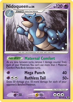 Nidoqueen z edície Rising Rivals, karta č.30