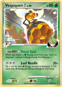 Vespiquen E4 z edície Rising Rivals, karta č.35