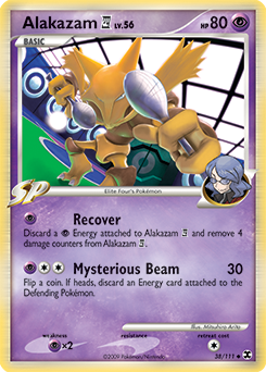 Alakazam E4 z edície Rising Rivals, karta č.38