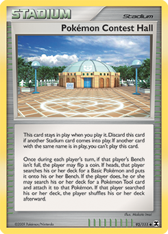 Pokémon Contest Hall z edície Rising Rivals, karta č.93