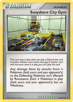 Sunyshore City Gym z edície Rising Rivals, karta č.94