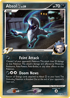 Absol G z edície Supreme Victors, karta č.1