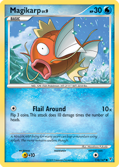 Magikarp z edície Supreme Victors, karta č.110