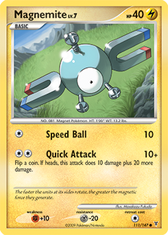 Magnemite z edície Supreme Victors, karta č.111
