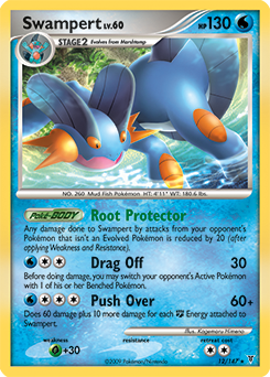Swampert z edície Supreme Victors, karta č.12