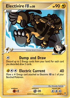Electivire FB z edície Supreme Victors, karta č.4