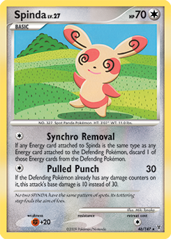 Spinda z edície Supreme Victors, karta č.46