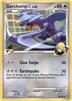 Garchomp C z edície Supreme Victors, karta č.60