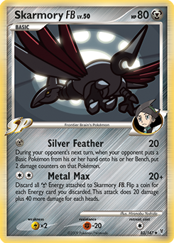 Skarmory FB z edície Supreme Victors, karta č.83