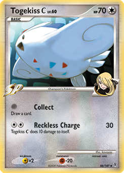 Togekiss C z edície Supreme Victors, karta č.86