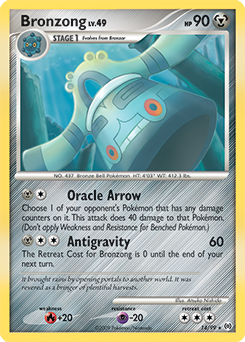 Bronzong z edície Arceus, karta č.14