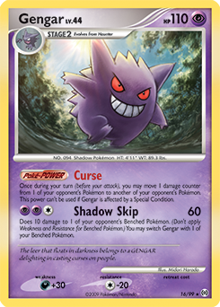 Gengar z edície Arceus, karta č.16