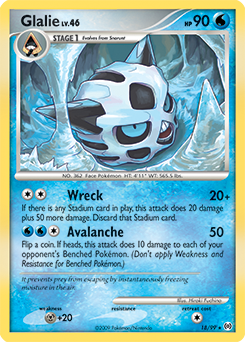 Glalie z edície Arceus, karta č.18