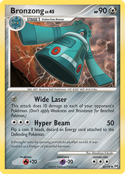 Bronzong z edície Arceus, karta č.33