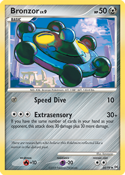 Bronzor z edície Arceus, karta č.34
